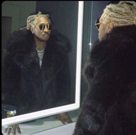 future looking in mirror meme